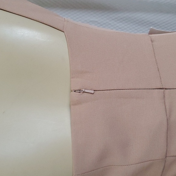 NWT Bardot one shoulder pantsuit tan jumpsuit size 4 - Picture 7 of 13